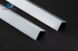 6063 longueur en aluminium Matt Silver Mill Finish des profils 2.5m d'angle